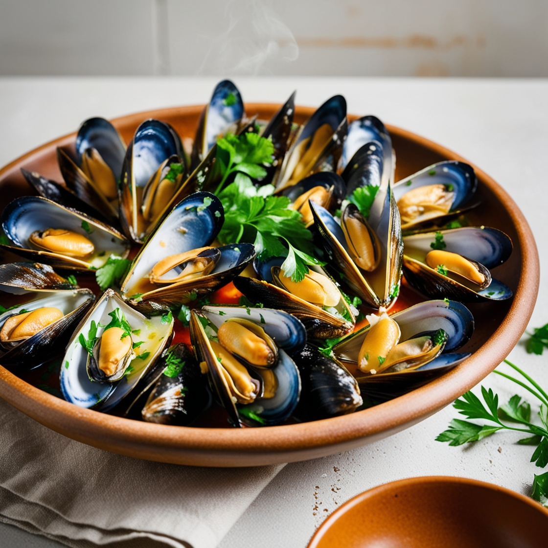 Moules à la plancha par le Chef Alain Darroze