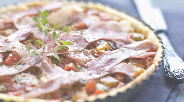 Tarte basquaise au Jambon de Bayonne