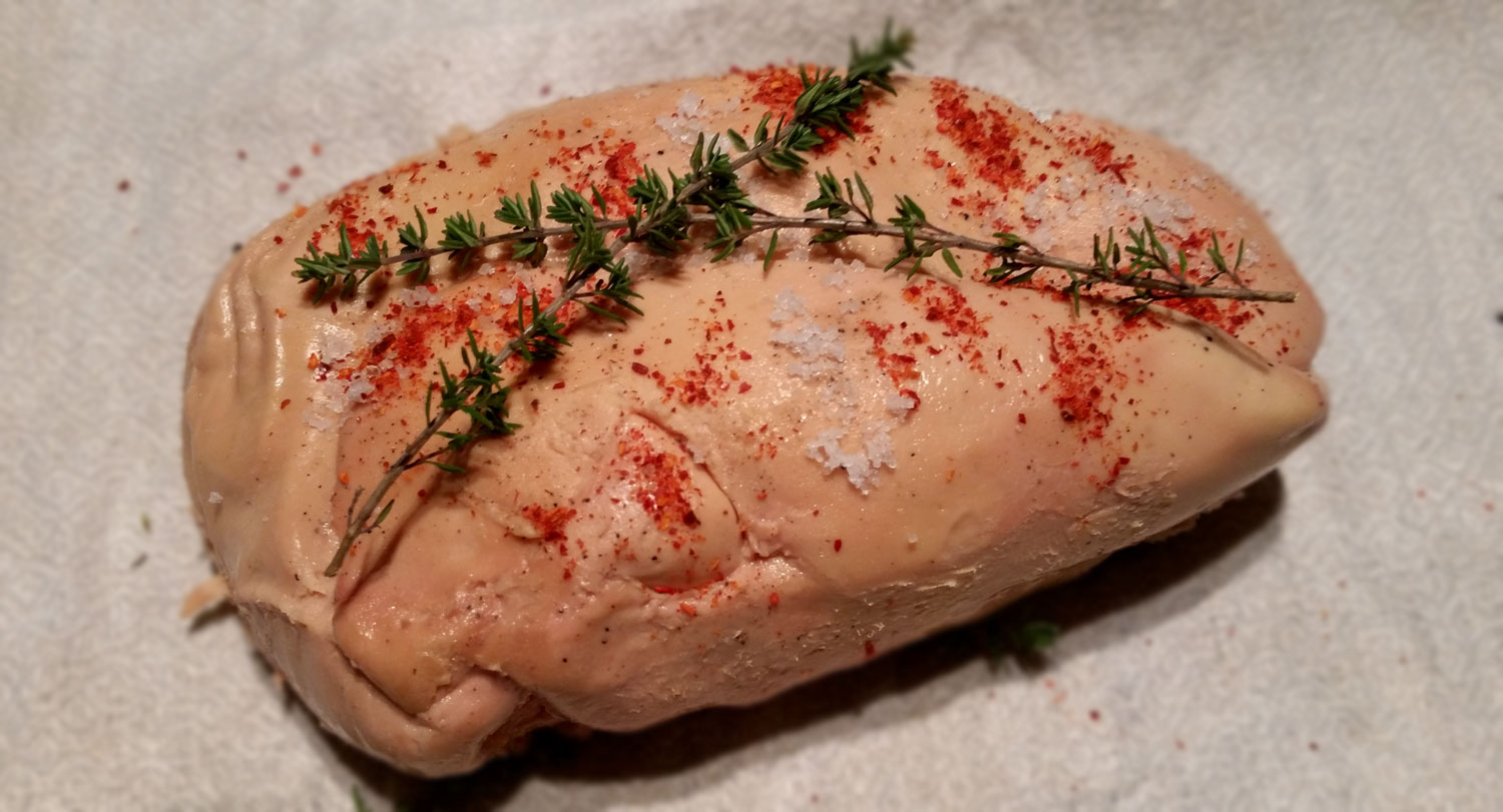 Ton foie gras inratable au couleur du Pays basque