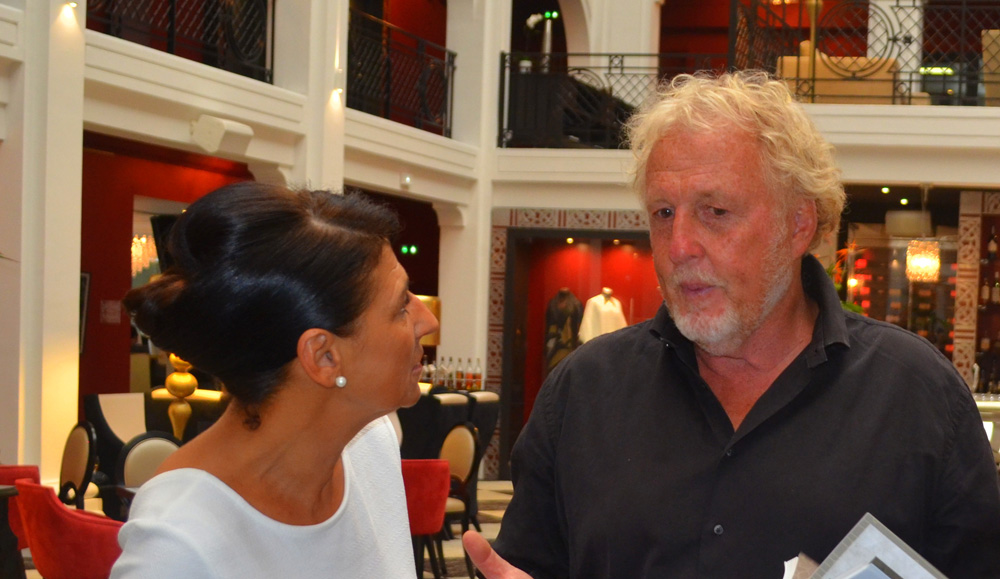 Du Regina avec Nathalie Beau de Loménie à la Beach House avec Alain Gardinier…