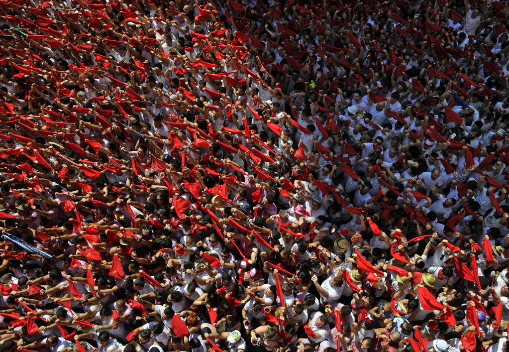 6 images hallucinantes des Fêtes de Pampelune 2015