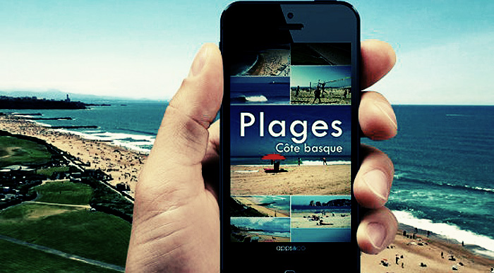 « Plages Côte Basques » : l&rsquo;appli mobile des Offices de Tourisme de la Côte Basque
