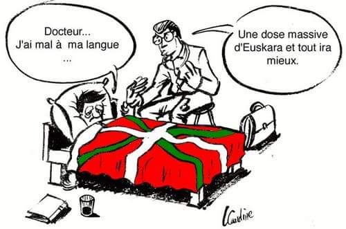 Huit dessins tellement révélateurs de l&rsquo;humour basque. Le septième est hilarant.