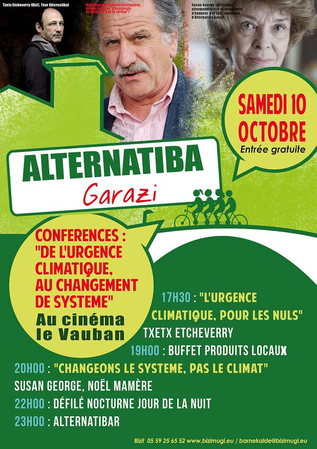 Alternatiba Garazi, le village des Alternatives de Saint-Jean-Pied-de-Port