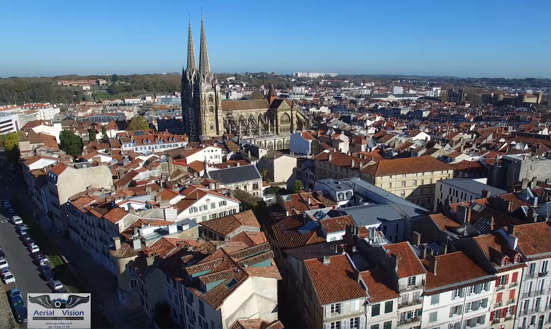 Bayonne est une ville superbe, vue du ciel elle devient magique.