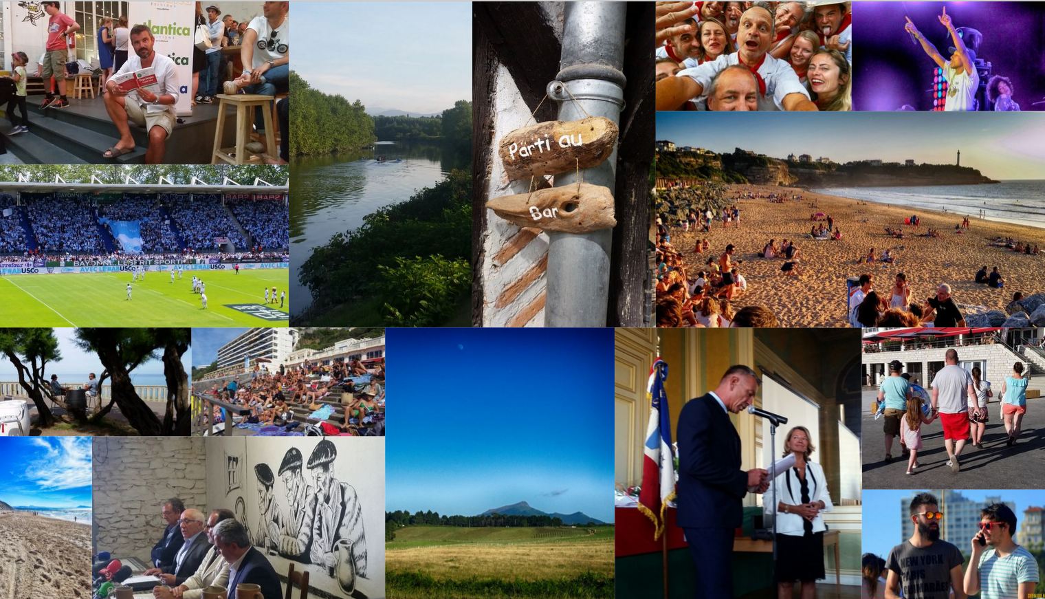 Retour sur un été basque en 20 images plus ou moins chocs