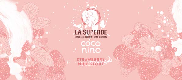 La Superbe x Coconino : quand la bière noire rencontre la fraise fraîche du Sud-Ouest
