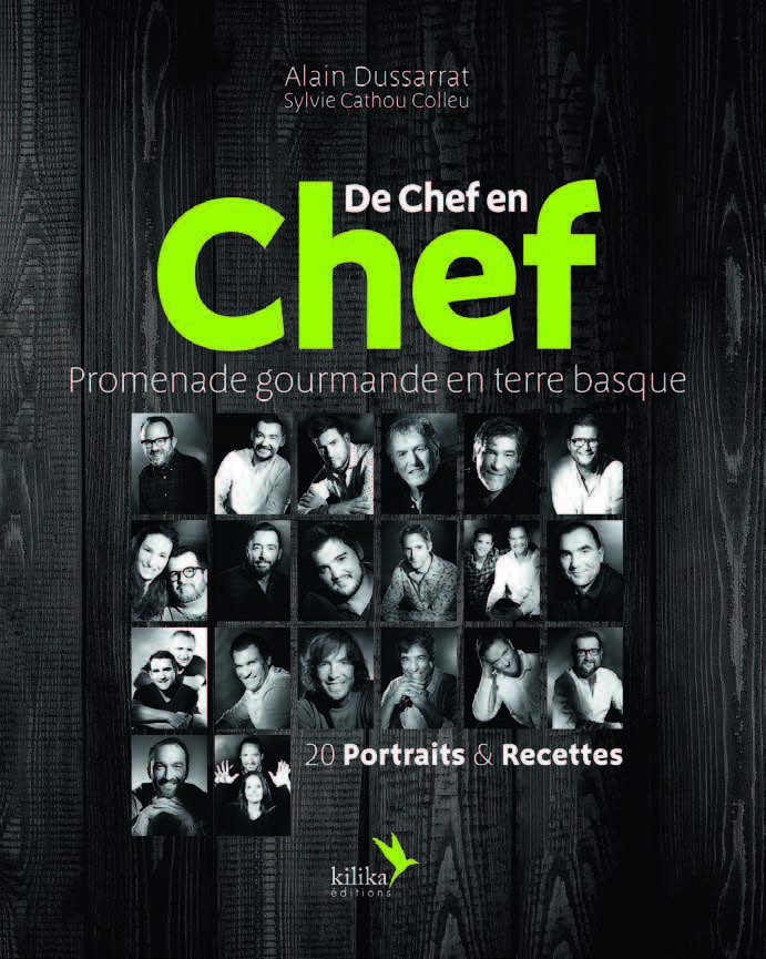 Sortie du livre la gastronomie au Pays basque.