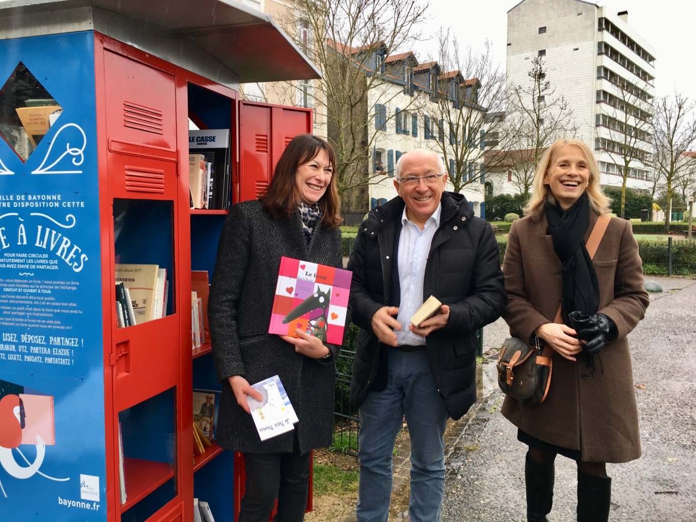 7 boites à livres installées à Bayonne !