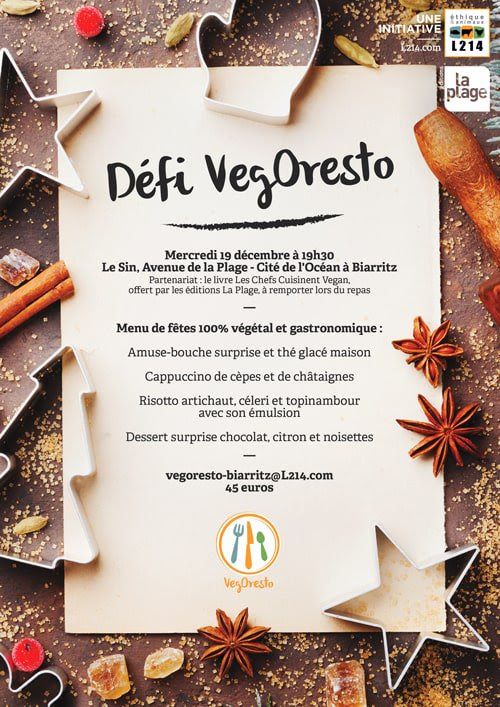 VegOresto, manger vegan au restaurant à Biarritz