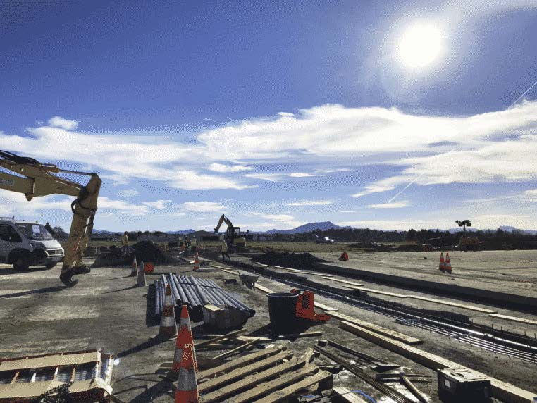 Les images impressionnantes des travaux de l’aéroport Biarritz – Pays basque