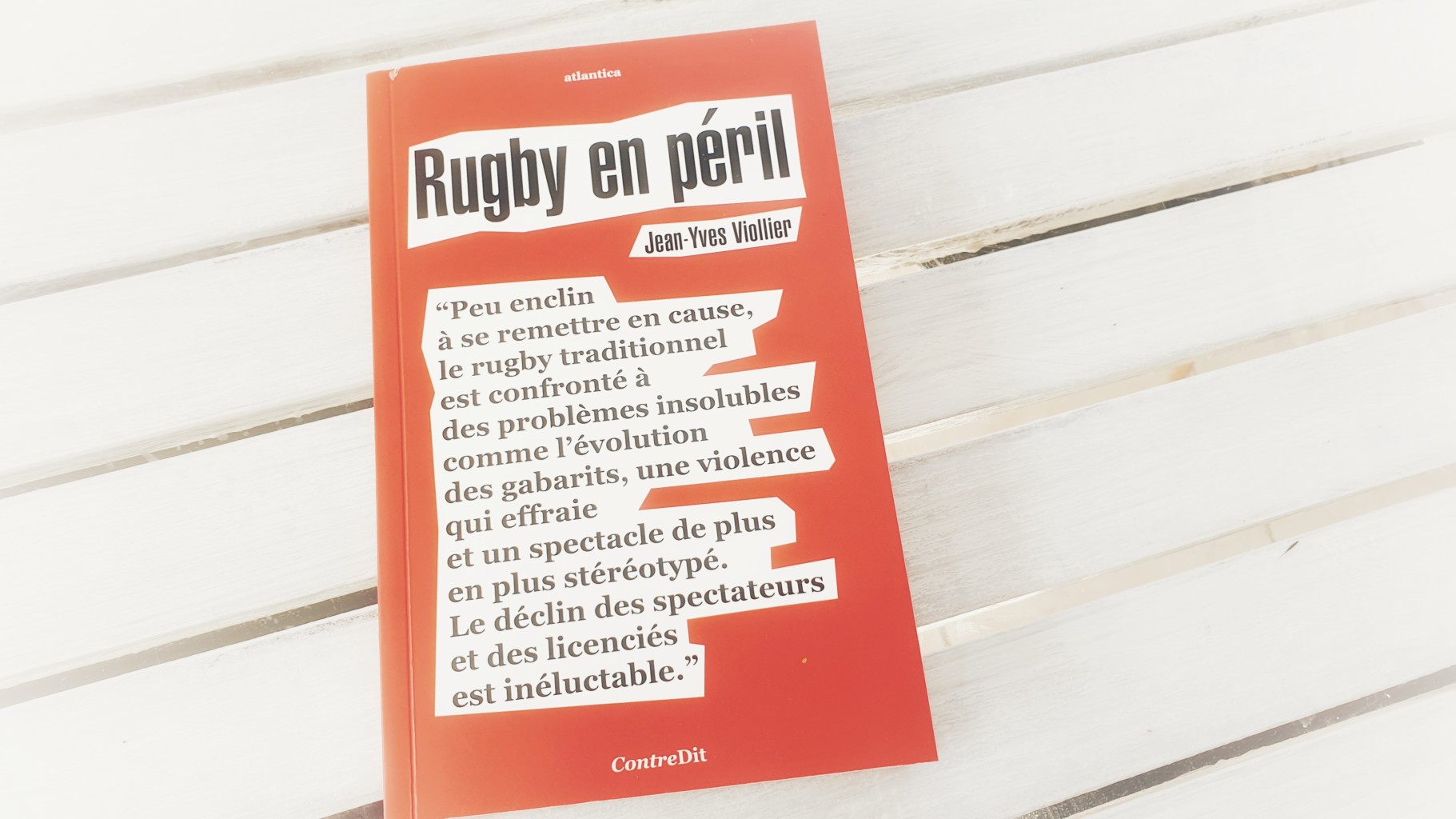 Rugby en péril – le livre