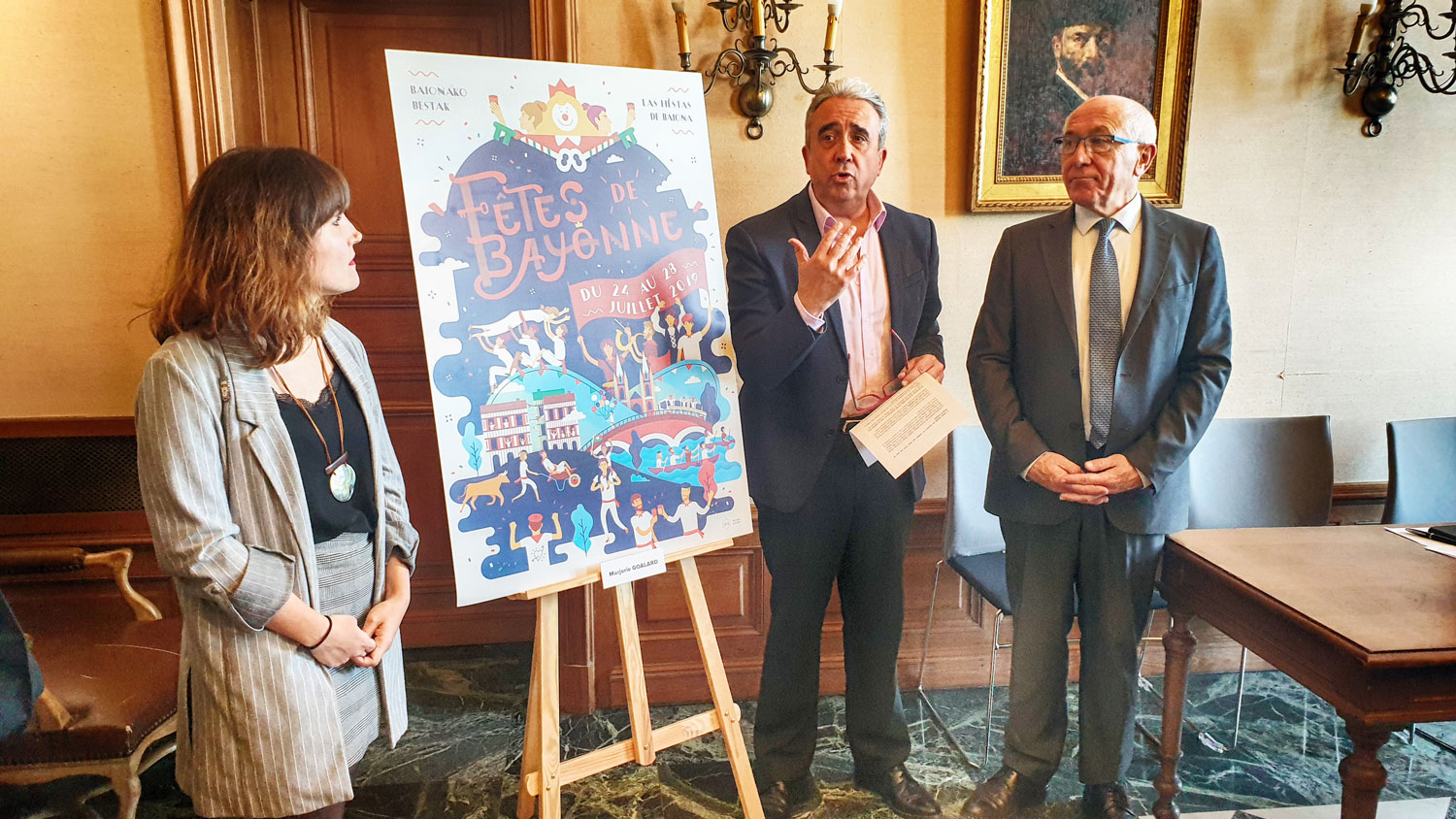 On connait l&rsquo;affiche des Fêtes de Bayonne 2019