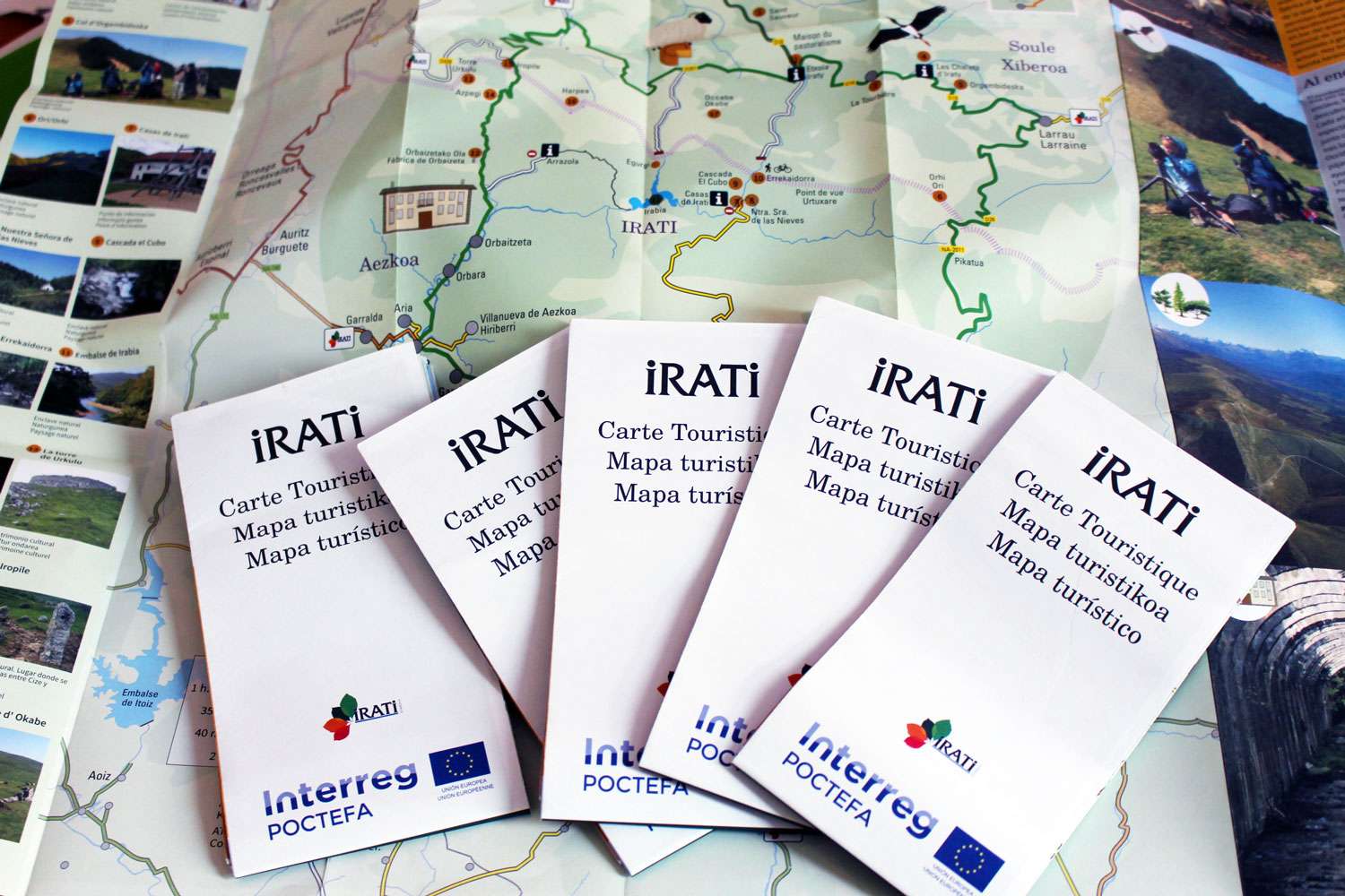 Iraty : nouvelle carte touristique