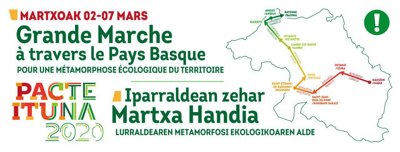 Marche de Mauléon à Bayonne