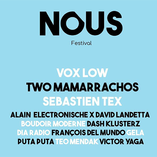 NOUS – Festival Electro & écolo 4>6 septembre à Bellocq (64)