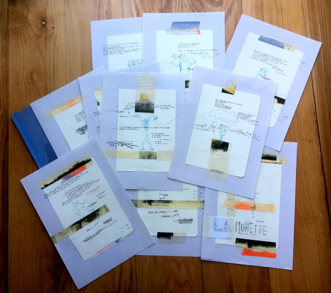 La mouette – Un livre d&rsquo;artiste par Claude Billès