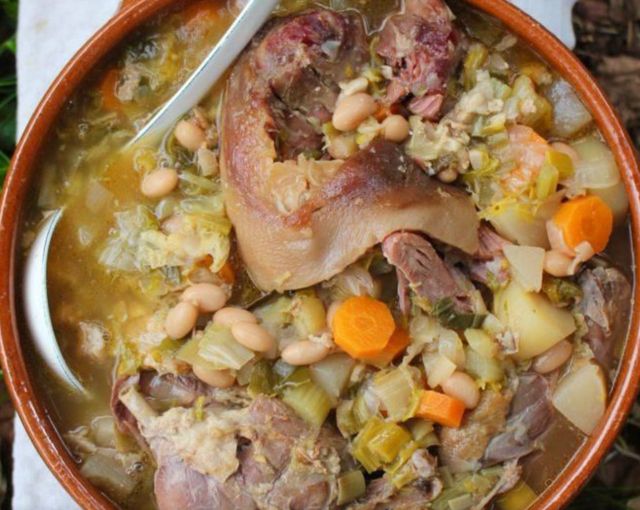 Soupe de légumes au xamango