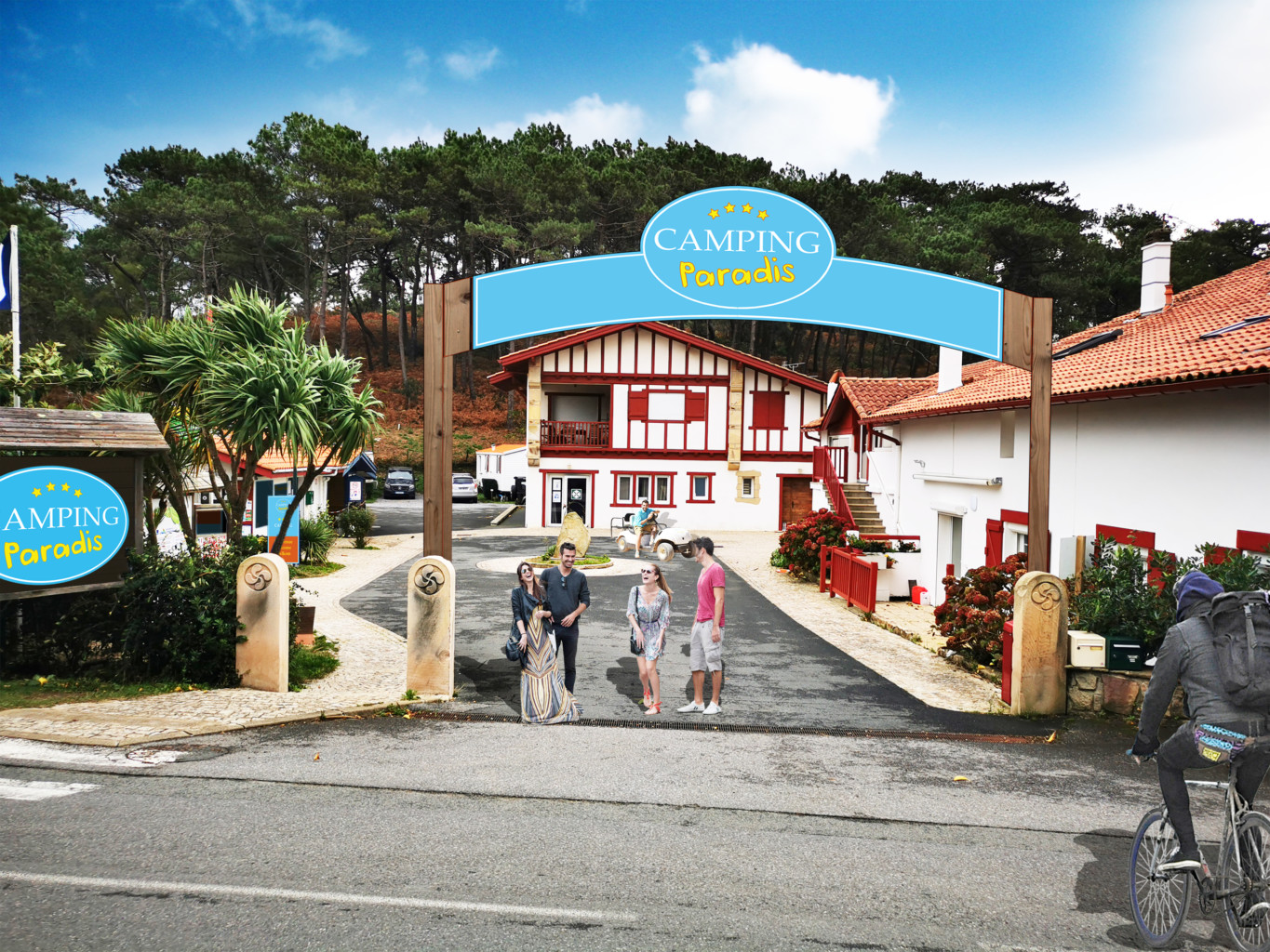 Ouverture d&rsquo;un 1er Camping Paradis à Saint-Jean-de-Luz.