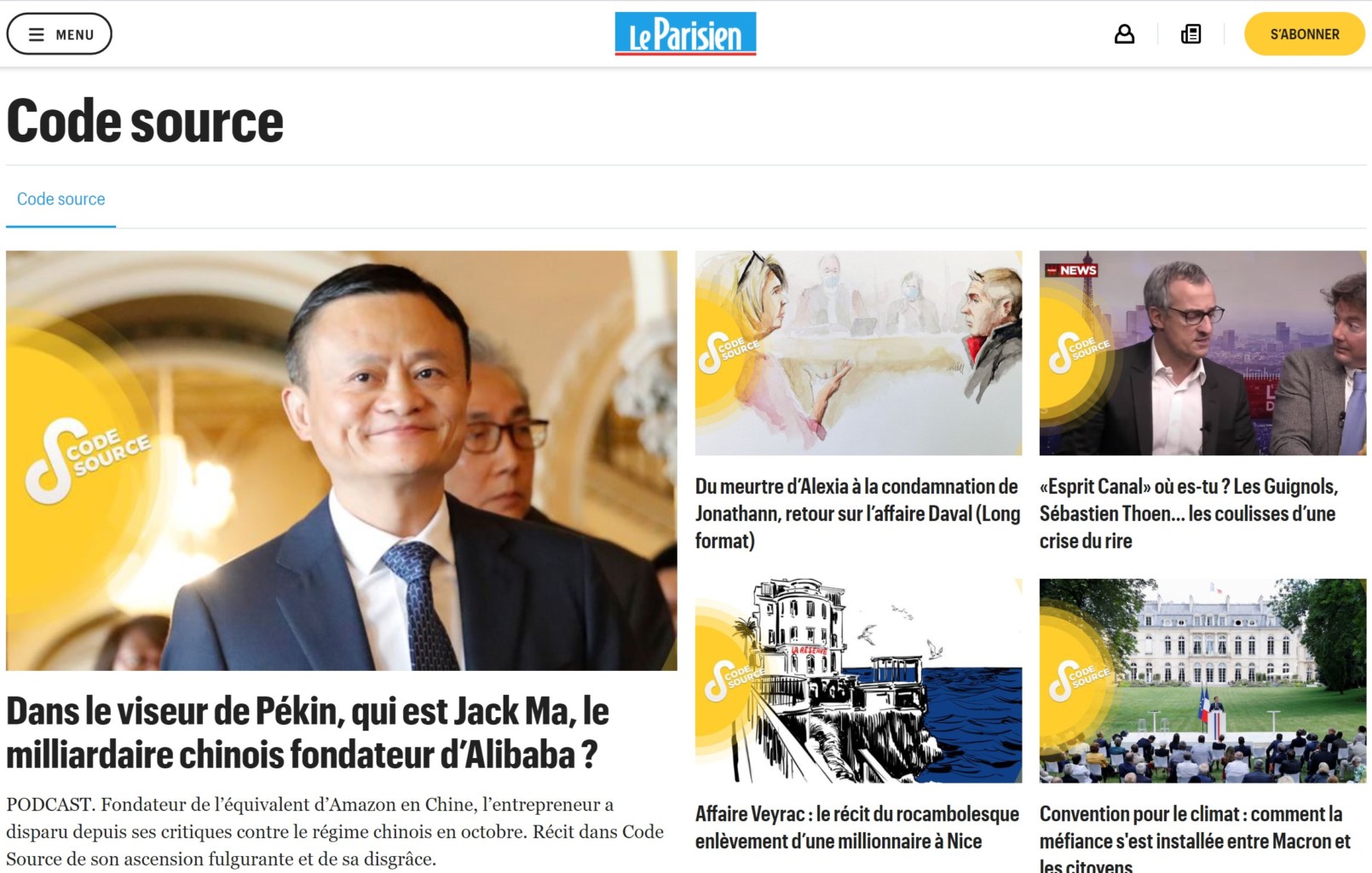 Jules Lavie, originaire de Biarritz, rédacteur en chef et présentateur du podcast Code source.