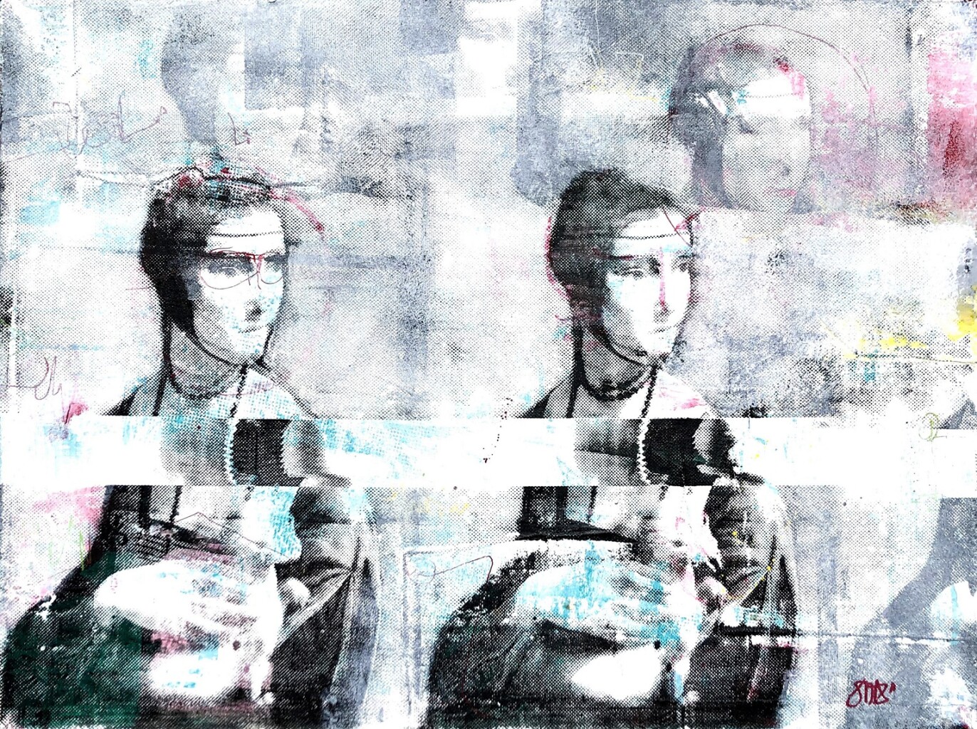 Bayonne : le glitch pictural de Claude Billès