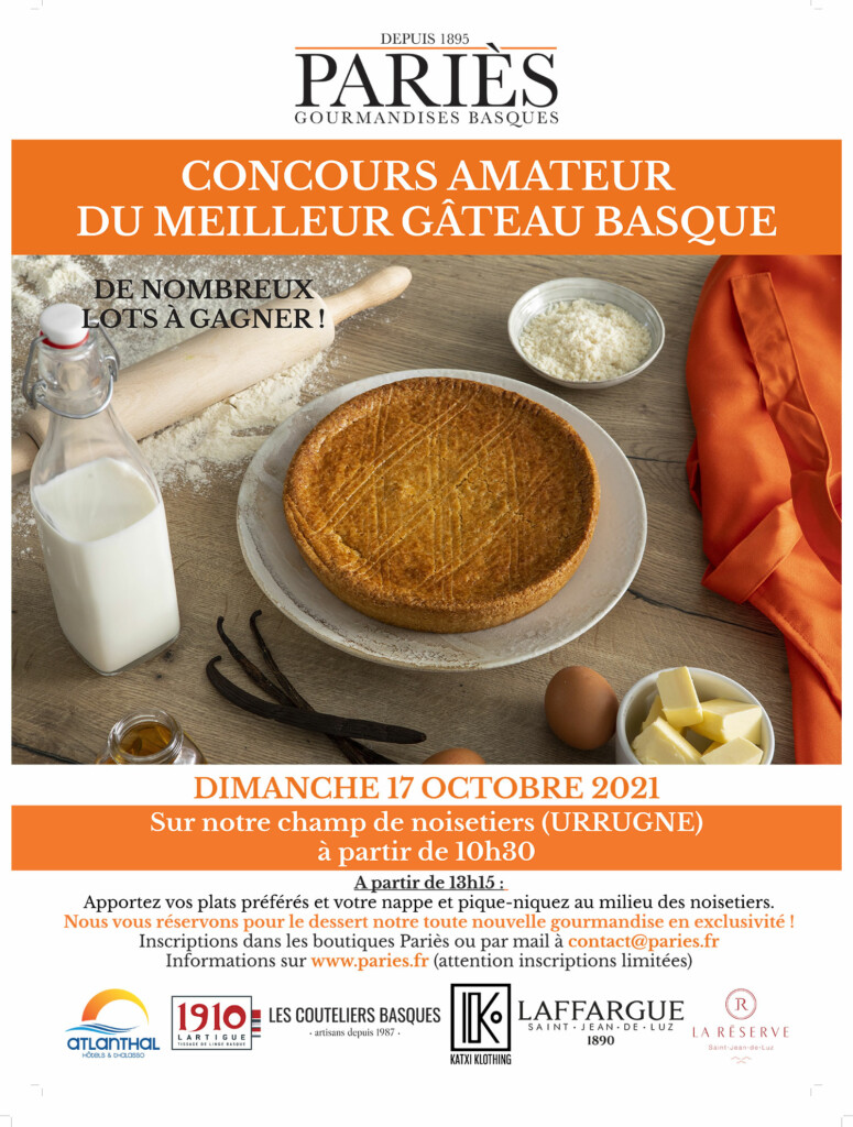 9ème édition du Concours amateur du meilleur gâteau basque à Urrugne