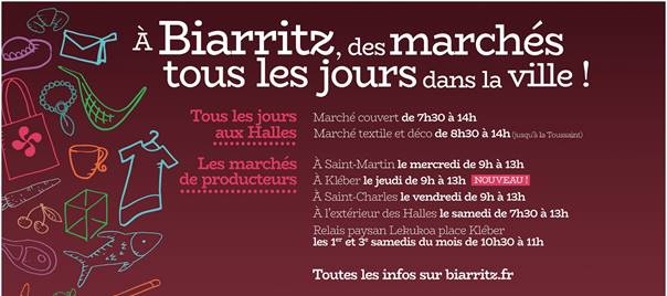 Biarritz : un nouveau marché de producteurs à Kléber tous les jeudis