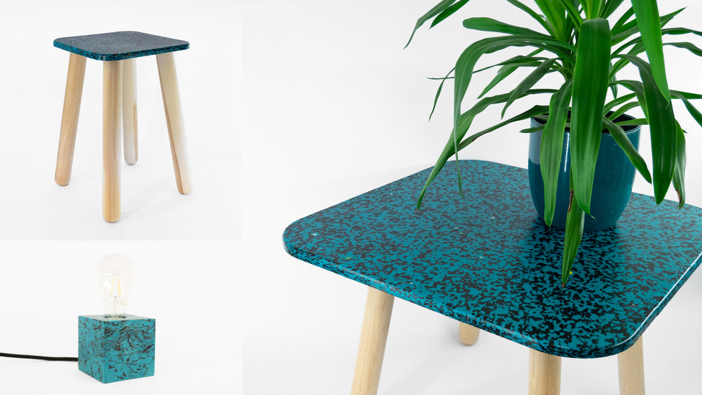 Resak sort sa gamme de mobilier et objets  en déchets plastiques recyclés !