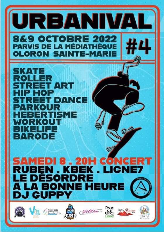 Urban&rsquo;Ival#4 à Oloron les 8 et 9 octobre ! 