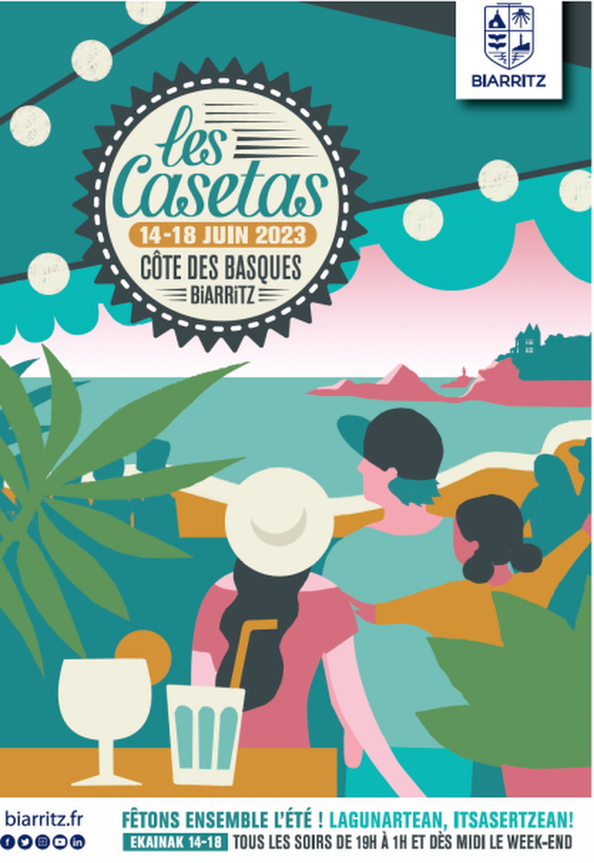Les Casetas de Biarritz font leur retour sur la Côte des Basques