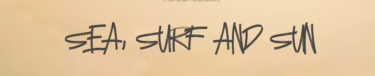 La Pâtisserie Graphique de Biarritz présente son exposition estivale : « Sea, Surf andSun »,