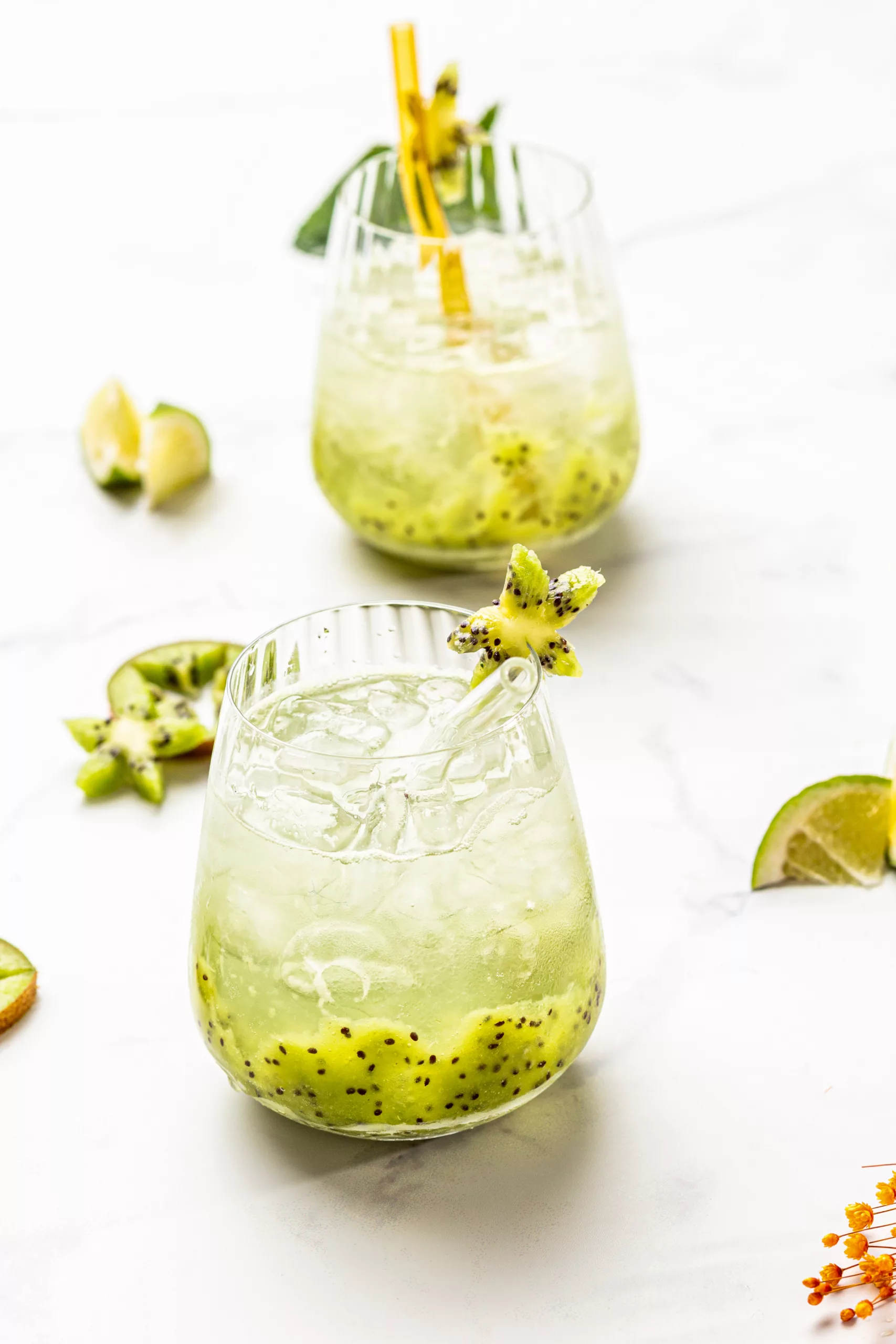 Cocktail vitaminé au kiwi des Landes