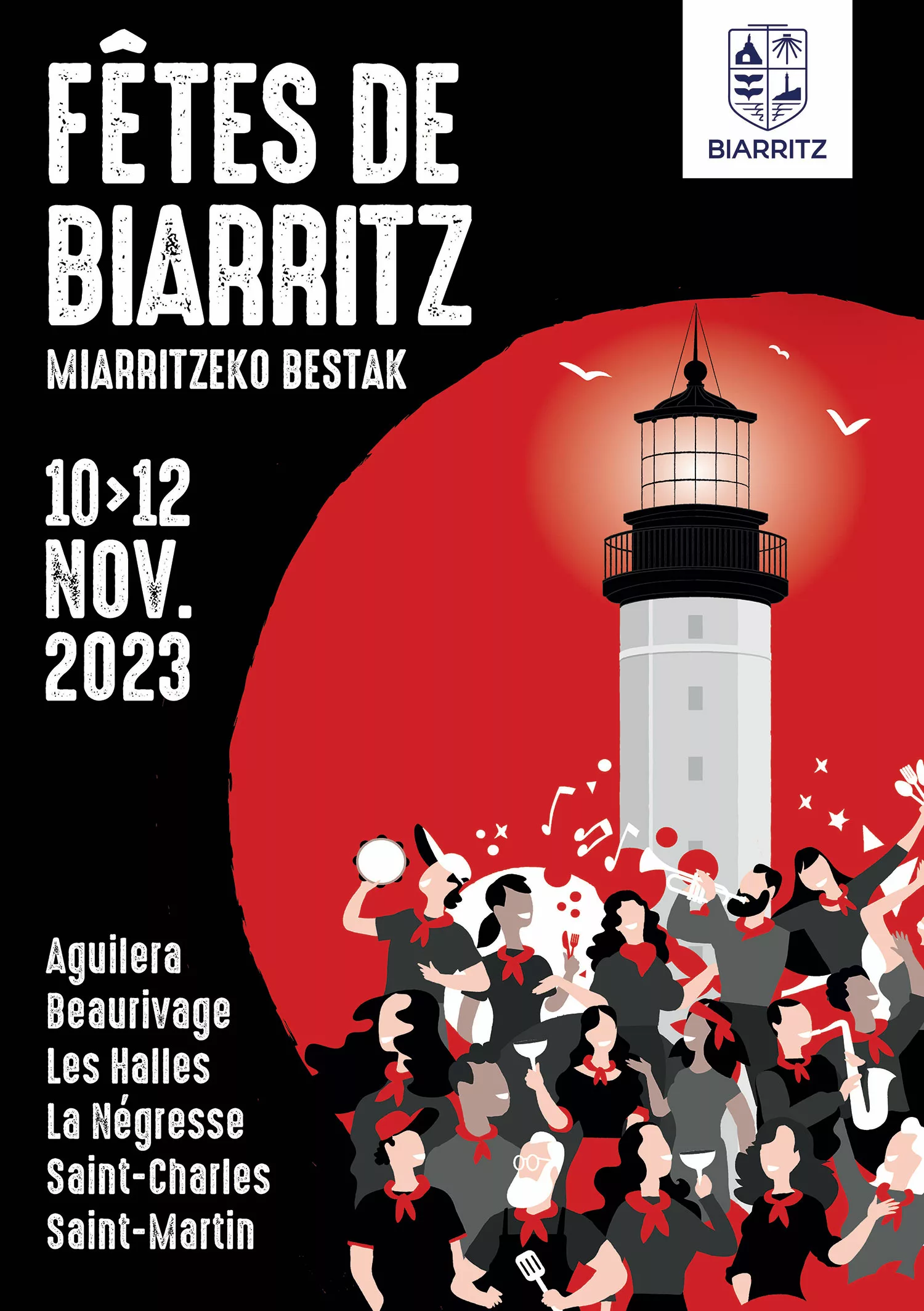 Fêtes de Biarritz du 10 au 12 novembre dans les quartiers !