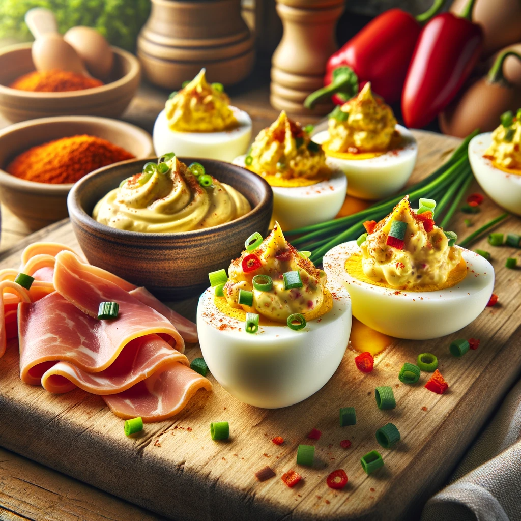 Œufs Mimosa Basquaise : une fusion colorée de tradition et de terroir