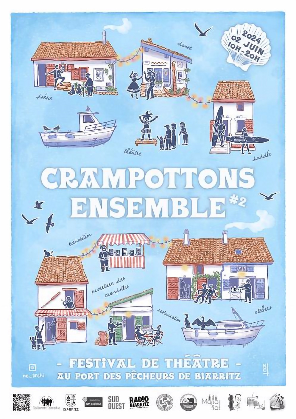 Découvrez « Crampottons Ensemble » au Port des Pêcheurs de Biarritz