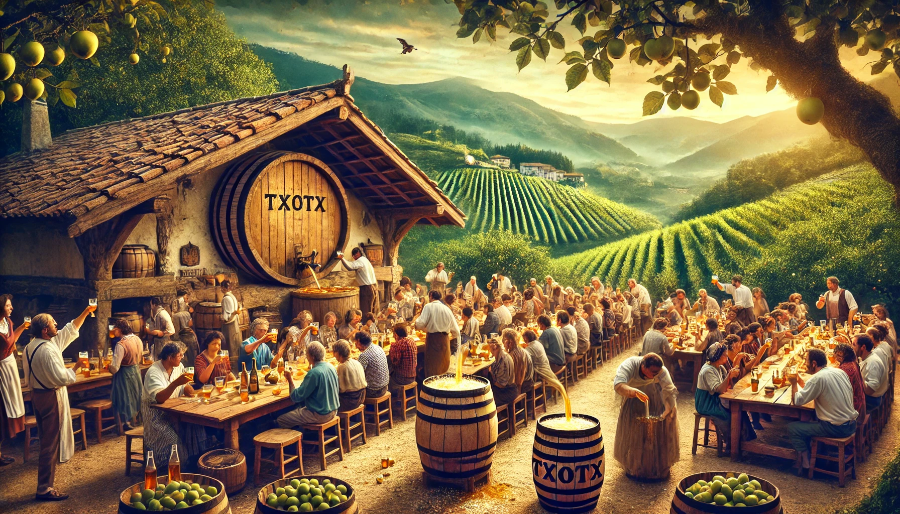 Le cidre basque : une tradition millénaire revitalisée par le txotx