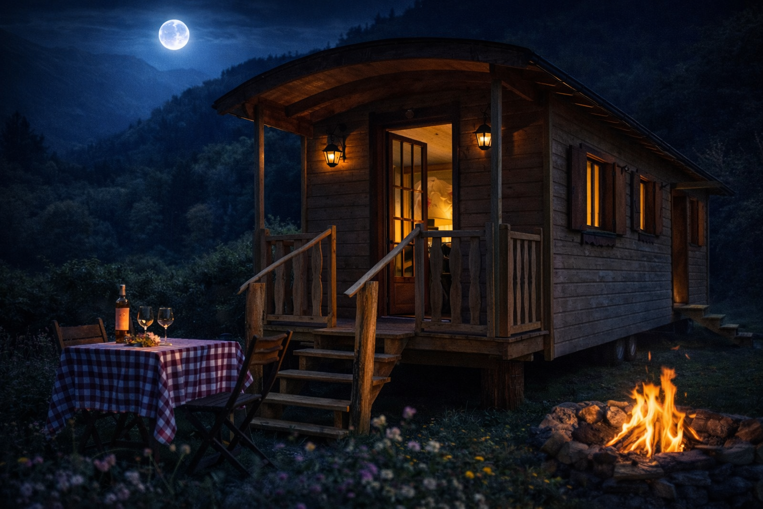 Roulotte des Pyrénées : l’hébergement insolite qui vous ressemble