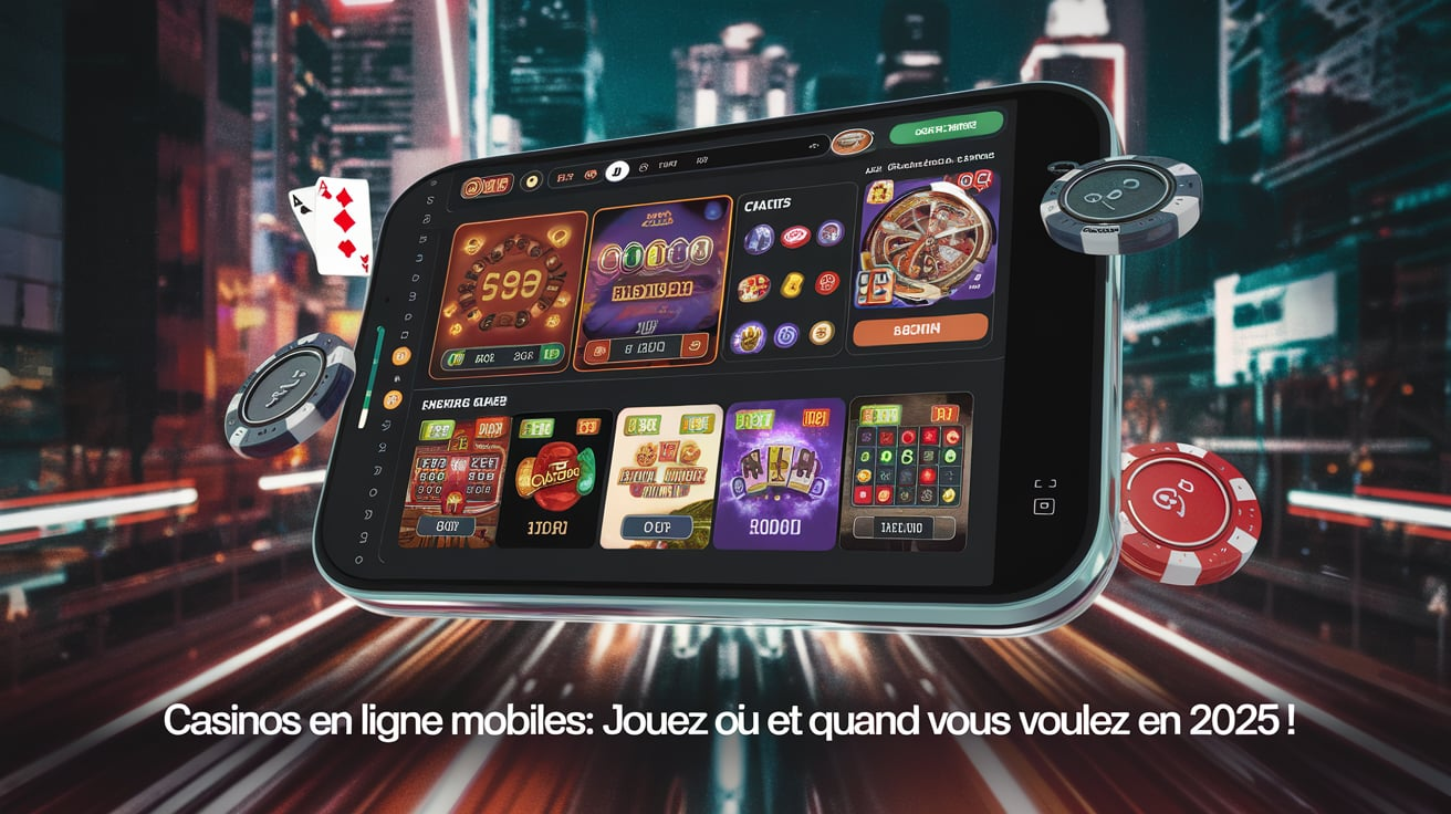 Casinos en ligne mobile : Jouez où et quand vous voulez en 2025 !