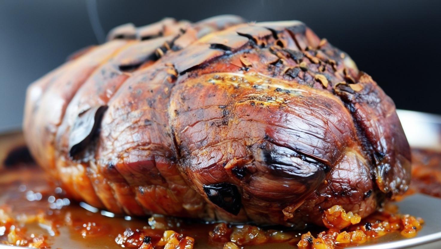 Porc Kintoa à la braise, sauce pimentée et pommes de terre sautées