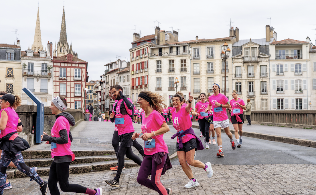Odysséa Bayonne 2026 : la vague rose revient pour courir, marcher et soutenir la lutte contre le cancer du sein