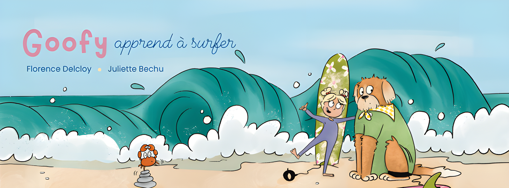 Goofy apprend à surfer : un album plein de vagues, d&rsquo;humour et de pédagogie !