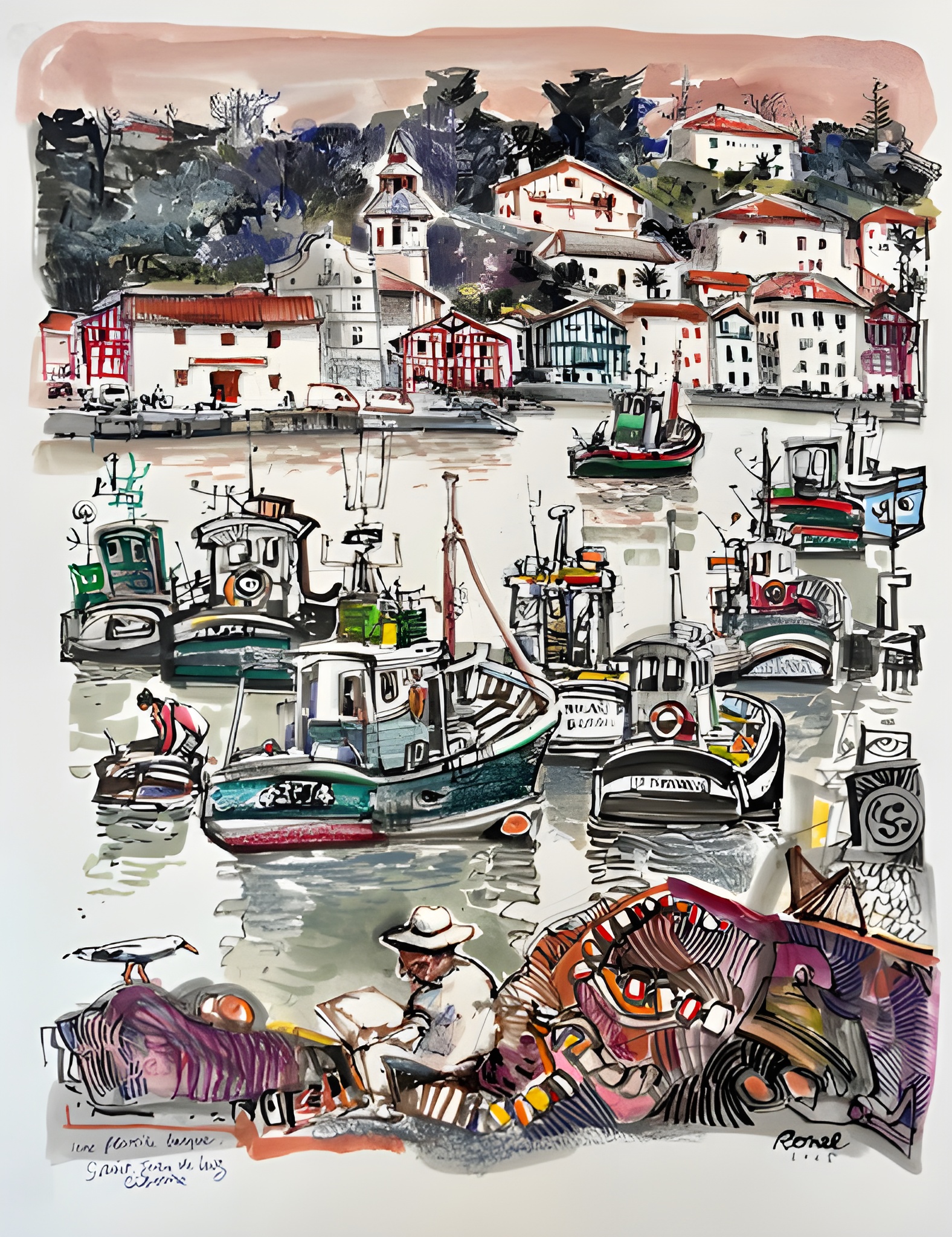 Christophe Ronel, un imaginaire flamboyant exposé à Saint-Jean-de-Luz