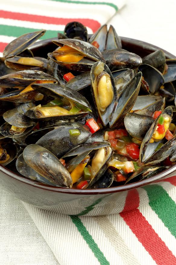 Recette basque : Buisson de moules  « Relais de Parme »