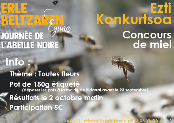 Le deuxième concours de miel du Pays Basque 