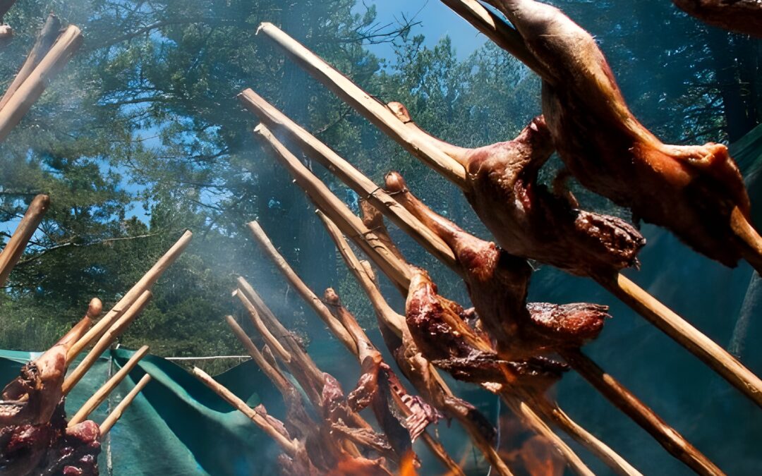 Recette basque : ZIKIRO ou Mouton cuit au feu de bois
