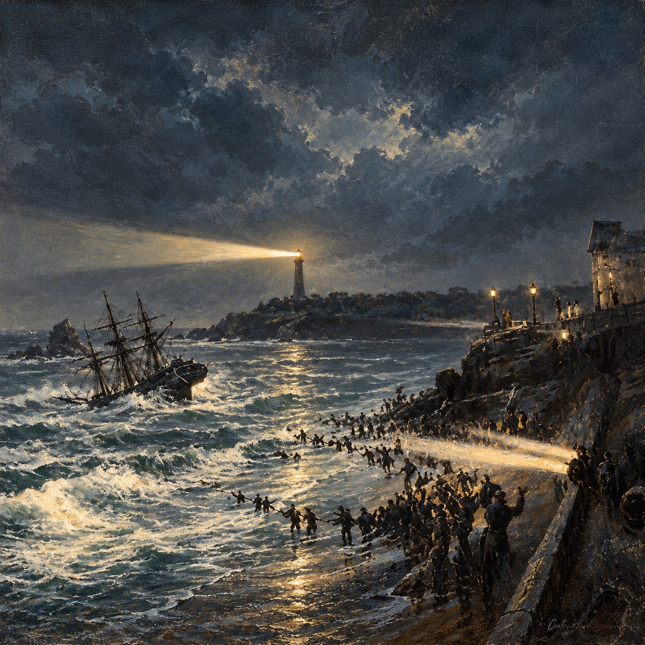 Un drame de la mer à Biarritz – le naufrage du Padosa