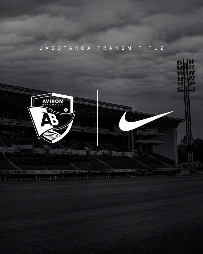 Nike devient le nouvel équipementier officiel de l'Aviron Bayonnais Rugby : un nouveau chapitre s'ouvre